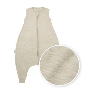Saco de dormir sin mangas de lana merino bebé Meyco Baby image-0
