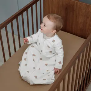 Round Jersey Swaddle with Sleeves Baby Meyco Baby image-1