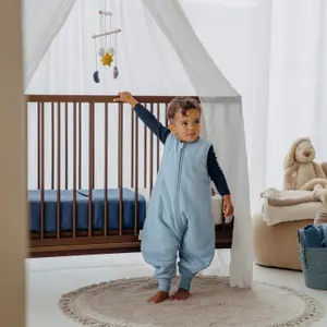 Pre-washed Muslin Lined Baby Sleeping Bag Meyco Baby image-3