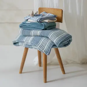 Pre-Washed Muslin Blanket Baby Meyco Baby image-4
