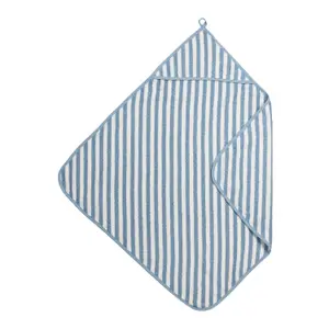 Baby bath cape Meyco Baby Fat Stripe image-0