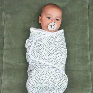 Couverture d'emmaillotage pour bébé Meyco Baby Cheetah (x2) image-3