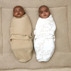 Baby Swaddling Blanket Meyco Baby (x2) image-1