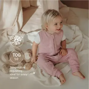 Saco de dormir con tirantes bebé Meyco Baby Studio Classic image-3