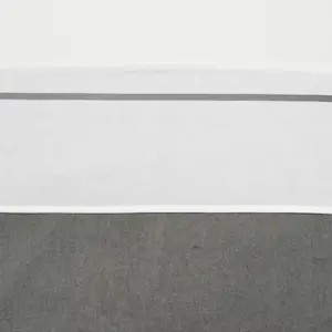 Baby Piped Fitted Sheet Meyco Baby 100x150 cm image-0