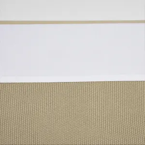 Baby Piped Fitted Sheet Meyco Baby 100x150 cm image-0