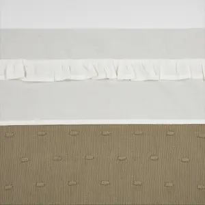 Spänna över babysäng Meyco Baby Ruffle 100x150 cm image-1