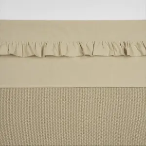 Bettlaken Baby Meyco Baby Ruffle 100x150 cm image-0