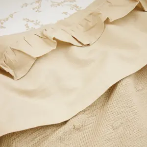 Bettlaken Baby Meyco Baby Ruffle 100x150 cm image-1