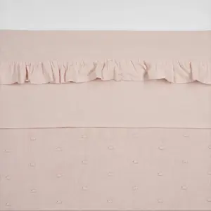 Cot Sheet Baby Meyco Baby Ruffle 75x100 cm image-1