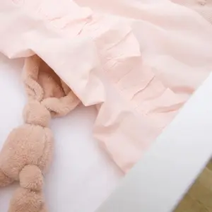Cot Sheet Baby Meyco Baby Ruffle 75x100 cm image-3