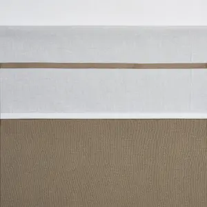 Baby Piped Fitted Sheet Meyco Baby 75x100 cm image-1