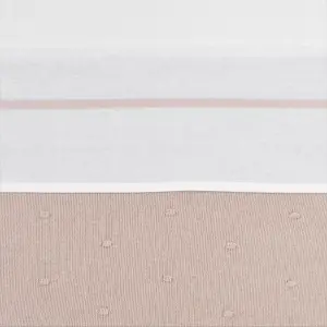 Baby Piped Fitted Sheet Meyco Baby 75x100 cm image-1