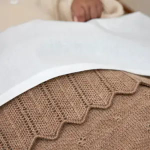 Plain Fitted Sheet Baby Meyco Baby 75x100 cm (x2) image-2