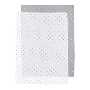 Printed Baby Fitted Sheet Meyco Baby 75x100 cm (x2) image-0