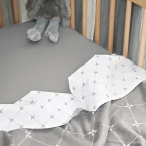Printed Baby Fitted Sheet Meyco Baby 75x100 cm (x2) image-1