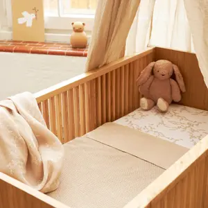Tryckta spjälskydd för baby Meyco Baby 75x100 cm (x2) image-4