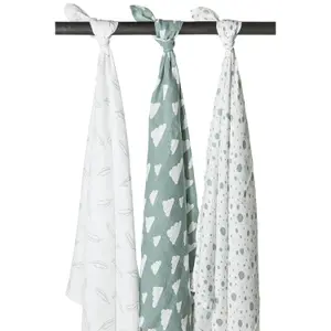 Baby muslin diaper Meyco Baby (x3) image-0