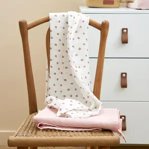 Baby muslin diaper Meyco Baby (x3) image-1