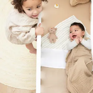 Pre-washed Muslin Sleeping Bag Baby Meyco Baby image-1