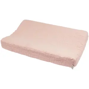 Pre-washed Muslin Changing Mat Cover Baby Meyco Baby image-0