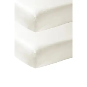 Jersey Hoeslaken voor Baby Matras Meyco Baby 70x140/150 cm (x2) image-1