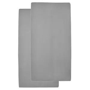 Jersey Hoeslaken voor Baby Matras Meyco Baby 70x140/150cm (x2) image-0