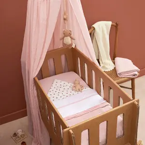 Fitted Sheet for Baby Mattress in Jersey Meyco Baby 40x80/90 cm (x2) image-1