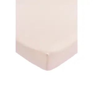 Fitted Sheet for Baby Mattress in Jersey Meyco Baby 75x95 cm image-1