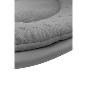 Fodera coprimaterasso rotonda in jersey neonato Meyco Baby 90/95 cm image-2