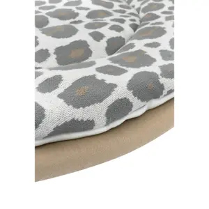 Fitted Sheet for Baby Mattress in Jersey Meyco Baby Round 90/95 cm image-2