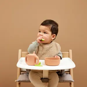 Bib autoadesivo bebé Meyco Baby (x3) image-2
