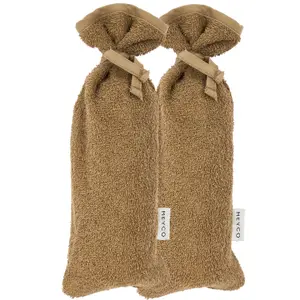 Baby Hot Water Bottle Cover Meyco Baby (x2) image-0