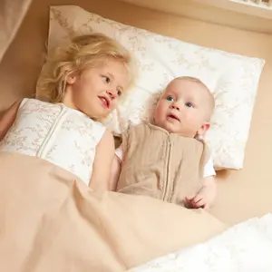 Okrągła śpiworki z jerseyu dla niemowląt Meyco Baby Interlock image-3