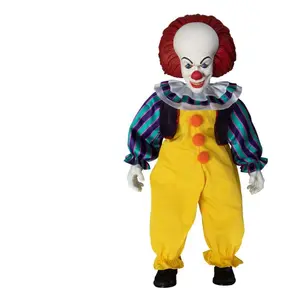 Boneca Mezco Toyz IT Stephen Kings 1990 Pennywise MDS image-0