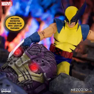 Figurine Mezco Toyz Marvel Universe 1/12 Wolverine Deluxe Steel Box Edition image-2