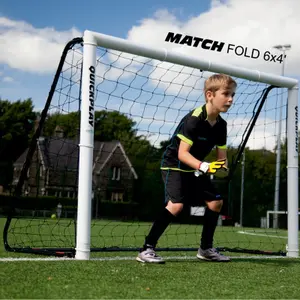 Foldable football goal Quickplay match fold 1,8m x 1,2m image-1
