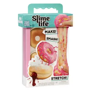 Collectible figurine Mga Slime Life DIY Pink Icing Round & Jelly Filled Donut