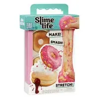 Collectible figurine Mga Slime Life DIY Pink Icing Round & Jelly Filled Donut image-1