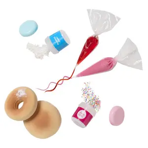 Collectible figurine Mga Slime Life DIY Pink Icing Round & Jelly Filled Donut image-3