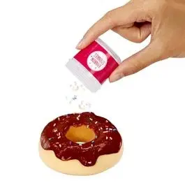 Collectible figurine Mga Slime Life DIY Choco Icing Round & Cream Filled Donut image-5