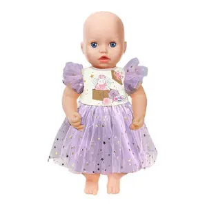 Roupão menina Mga Born Lilac Tutu image-5