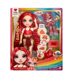 Doll Mga Rainbow High Rainbow World Ruby image-3