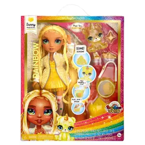 Dukke Mga Rainbow High Rainbow World Sunny image-5