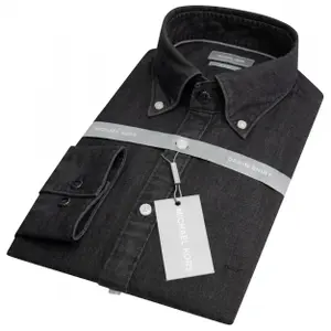 Langarmshirt Michael Kors Real Indigo Slim BD image-1
