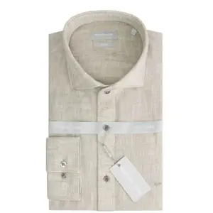 Camicia Michael Kors Linen Slim Flt image-0