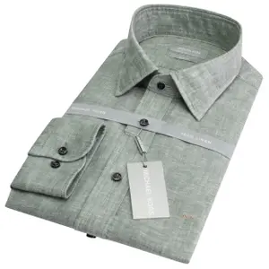 Camicia Michael Kors Linen Slim Flt image-1