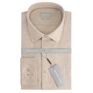 Shirt Michael Kors Cotton Linen Slim
