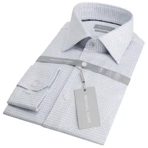 Long sleeve shirt Michael Kors 2Ply Dobby Check Modern image-1
