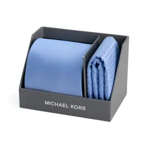 Tie Michael Kors Sapphire Solid 2 Gift Box image-2
